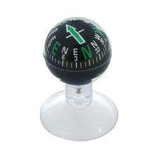 Waterproof Vehicle Navigation Ball Car Compass Ball with Suction Cup Base
