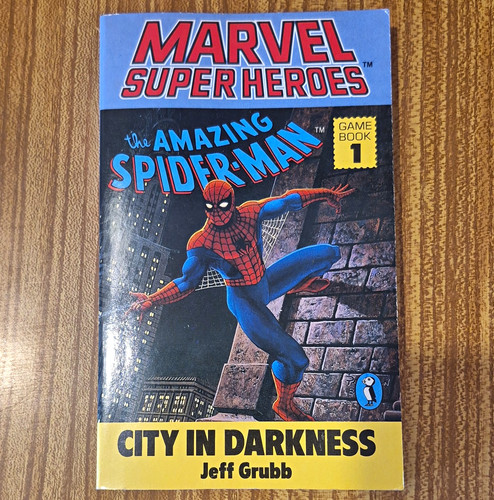 Marvel super heroes gamebook - marvel,