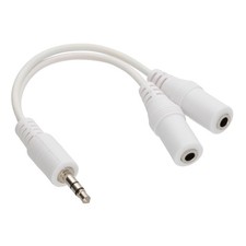 3.5mm Jack to Twin 3.5mm Jack