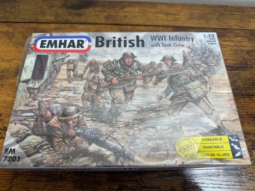 British ww1 infantry - british, tank
