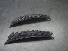 Kawasaki ZR750 Zephyr 1991 Motorcycle Rare Early Zephyr Badges x 2