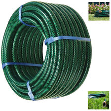 30M 50M 75M 100M Garden Hose Pipe Reinforced Braided PVC Watering Hosepipe Reel