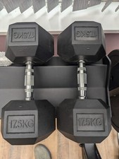 Eleiko XF Dumbbells - 2x 17.5kg 