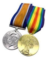 Ww1 medal pair - medal, british