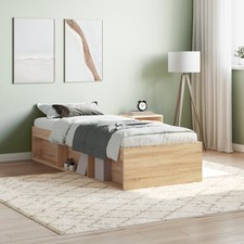 Bed frame Sonoma Oak 75x190 cm
