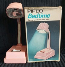 Vintage Pifco Bedtime Nursery Lamp - Battery Operated- Number 1690
