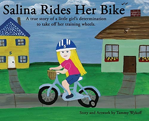Salina rides her bike true - salina,