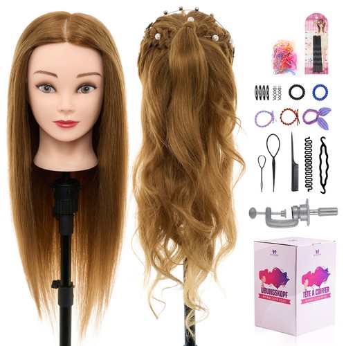 Real human hair - 60%,