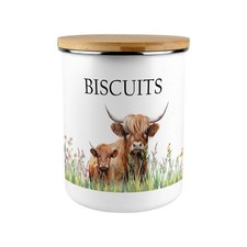 Highland Cow & Calf Biscuit