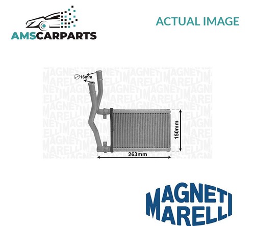 Heater radiator exchanger - radiator,