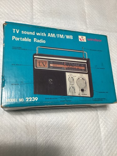 Vintage windsor 2239 portable - windsor,