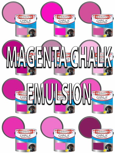 Chalk emulsion paint magenta - emulsion,
