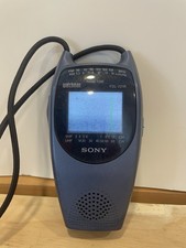 Sony Watchman FDL-221R 2.2" Color LCD Television Combo FM/AM Radio (BLUE)