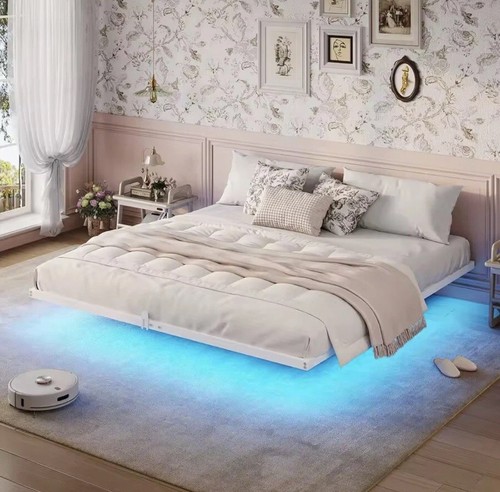 King size floating white - size,