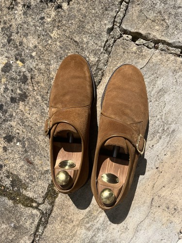 Bally monkstrap suede shoes - suede,