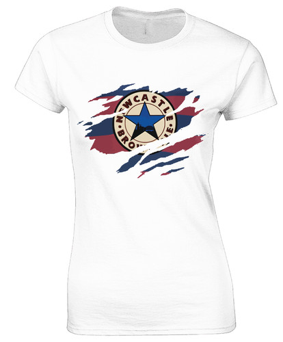 Retro football kit ladies t - retro, 17
