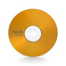 Blank DVD Discs Media Maxell DVD-R | Recordable 4.7GB 120 Mins 16x | Pack Of 10