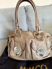 Mimco Beige Leather Handbag