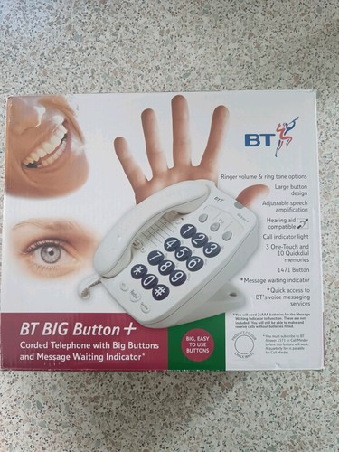 Big button plus corded - bt,