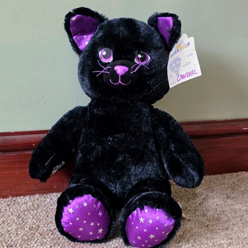 Build bear black purple - bear,