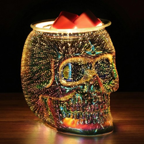 Skull wax melt warmer - skull,