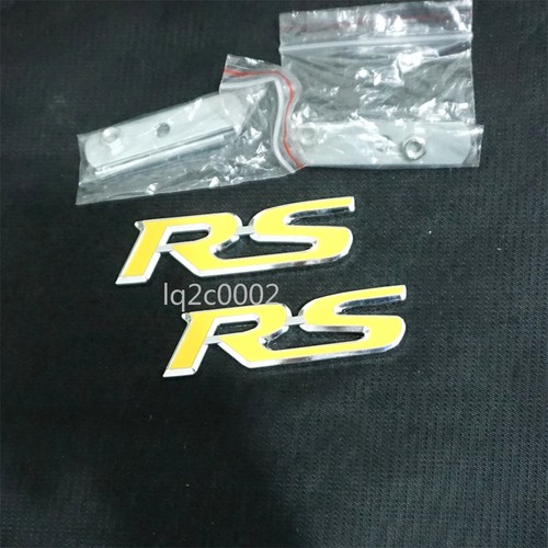 Yellow silver chrome - 2x,