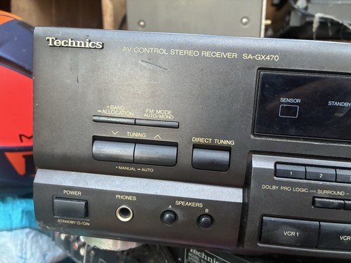 Technics gx470 - technics, sa-gx470