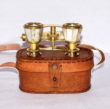 Vintage Brass Opera Glasses