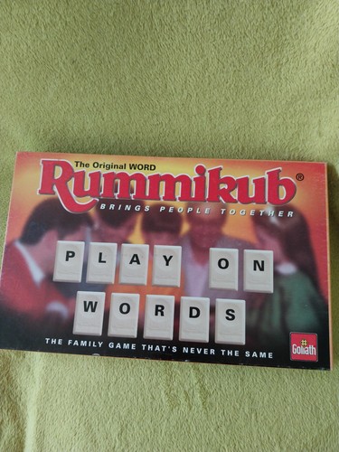 Rummikub play words - words, the