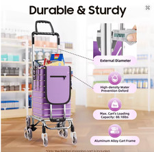 4 Wheel Shopping Trolley -