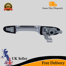 Outer Chrome Door Handle Left