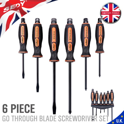 6pc magnetic screwdriver set - 6pc,