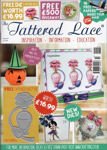 Tattered lace magazine with - lace,
