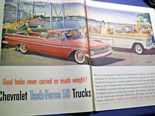 1959 Chevy EL CAMINO & Apache
