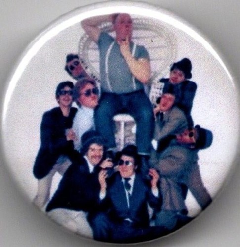 Bad manners pin button - bad,
