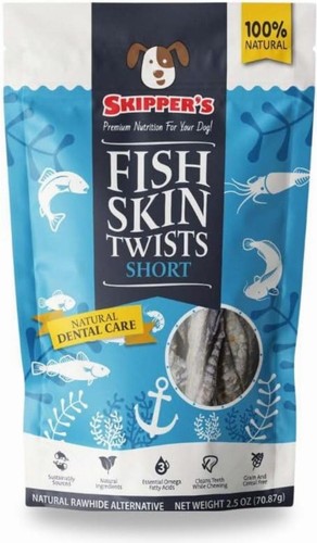 Skipper fish skin twists - fish,