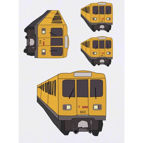 Tram for city - for,