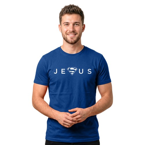 Jesus christian superhero - christian,