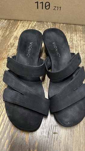 Vionic black wedge sandals - vionic,