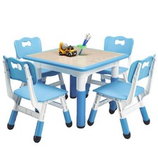 Kids Table and 4 Chairs Set