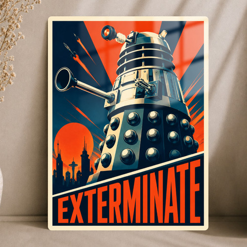 Who dalek show metal - who,