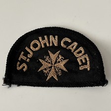 Vintage St John Cadet