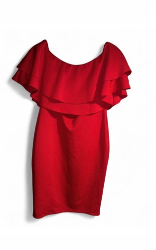 Bardot frill mini dress - frill,