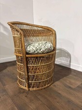 Vintage Wicker Bedroom Chair
