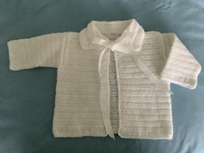Baby Matinee Jacket Crochet In