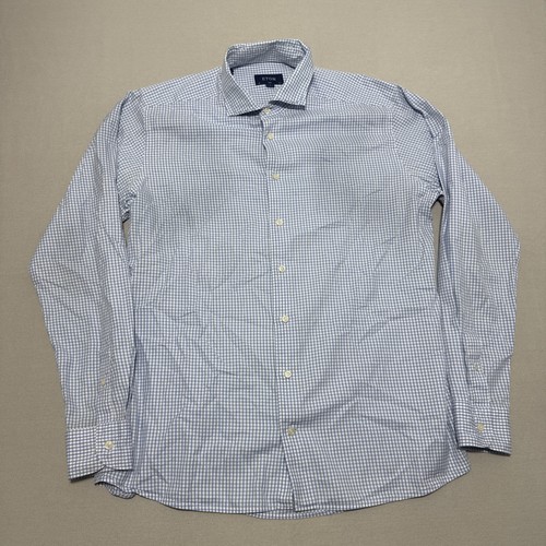 Eton shirt mens xl blue - 17.5,