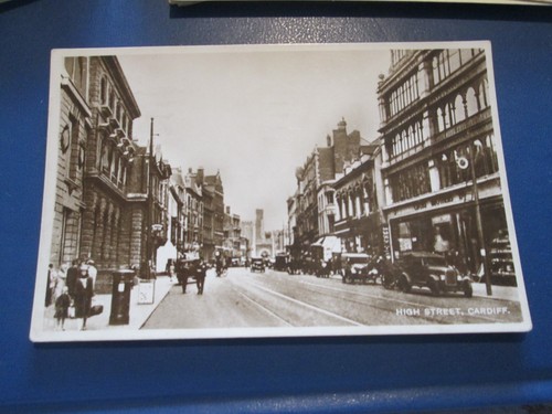 Postcard cardiff high street - postcard,