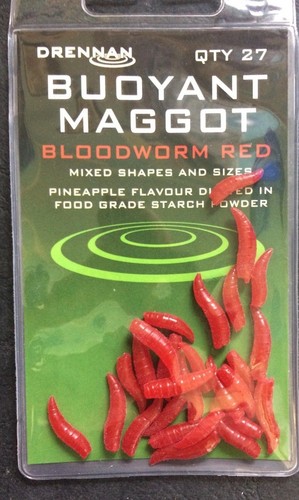 Drennan buoyant bloodworm red - bloodworm,