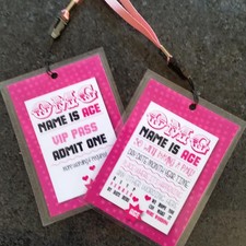 Personalised Pink Word Art