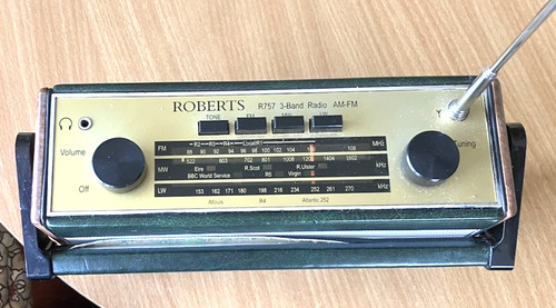 Robert radio r757 - robert’s, band